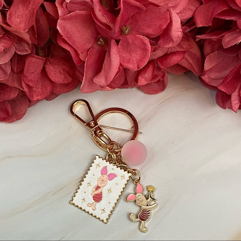Winnie the Pooh and Piglet Keychain Charms - Picture 8 of 15
